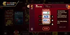 Các bước rút tiền Manclub cho người chơi mới