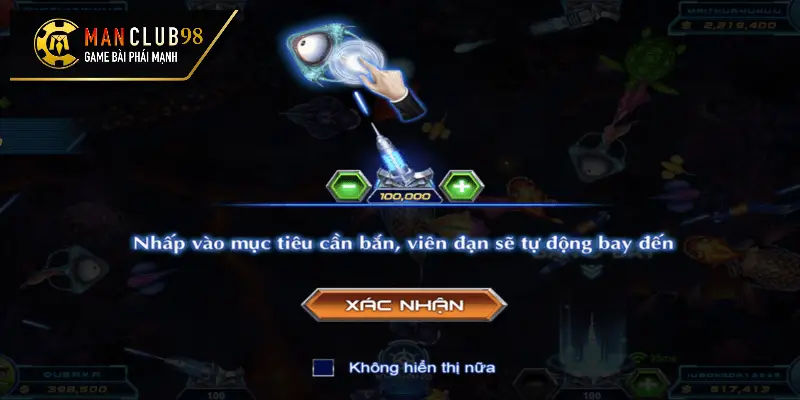 Cách chơi MIB Bắn cá vũ trụ tại Manclub
